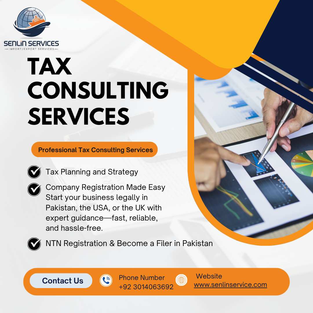 Register Your Company (FBR, SECP, UK, USA) | Become a Filer | Tax Consultancy